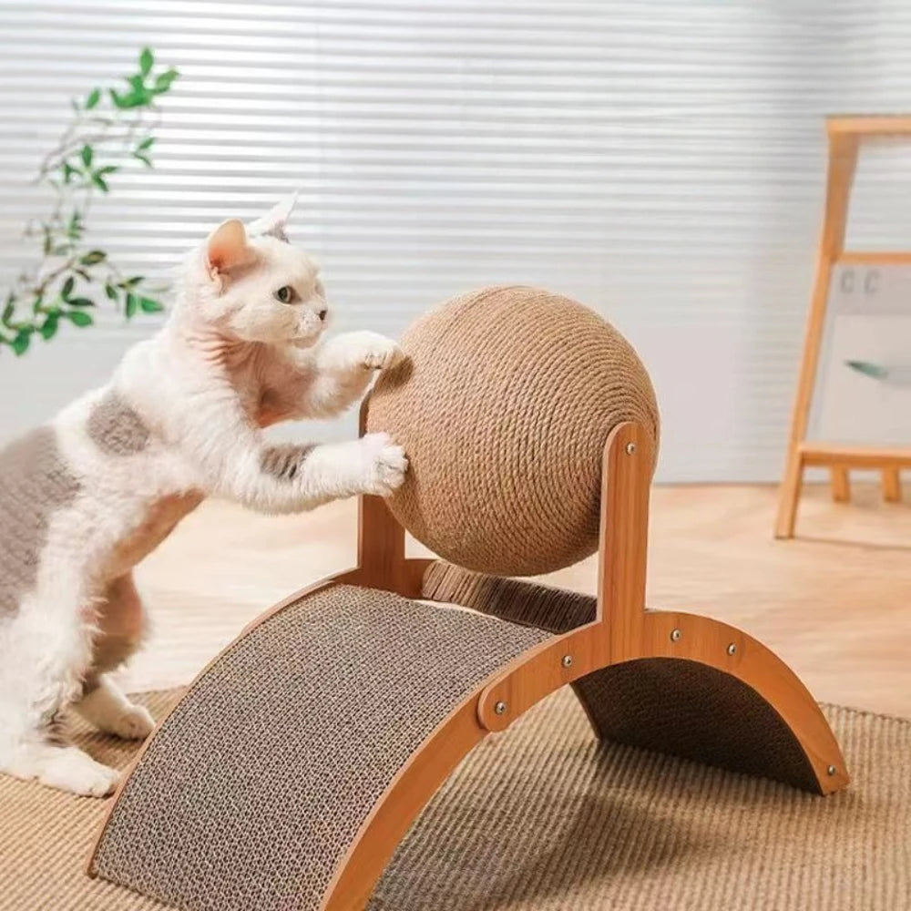 Vertical Arch Cat Scratching Board – Wear-Resistant