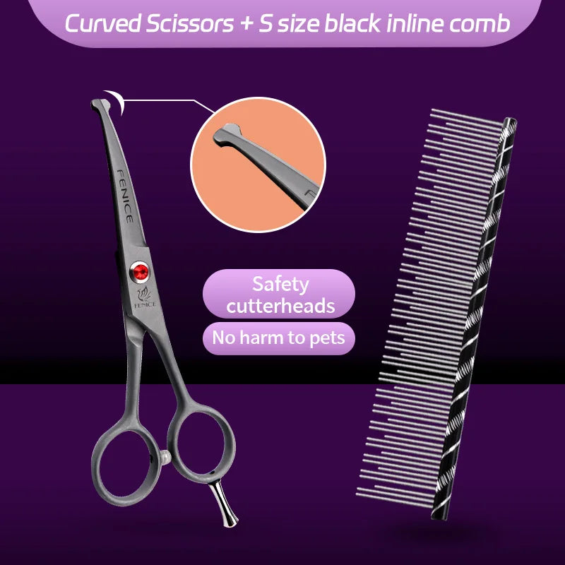 Fenice Cat Grooming Comb – Stainless Steel Pins