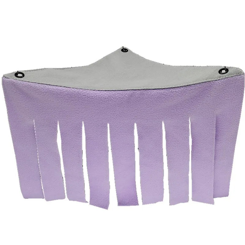 Tassel Strip Hanging Pet Tent Hideout – Hammock Curtain Nest for Guinea Pig, Hamster, Hedgehog & Small Pets