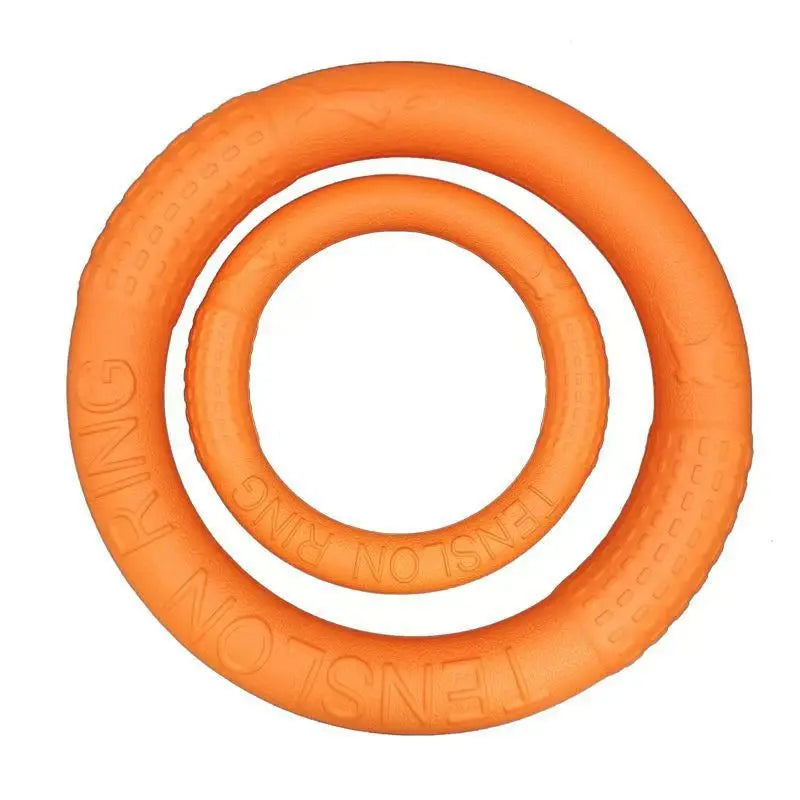 TPR Flying Disk Dog Toy – Anti-Bite Training Ring & Floating Puller 🥏🐶