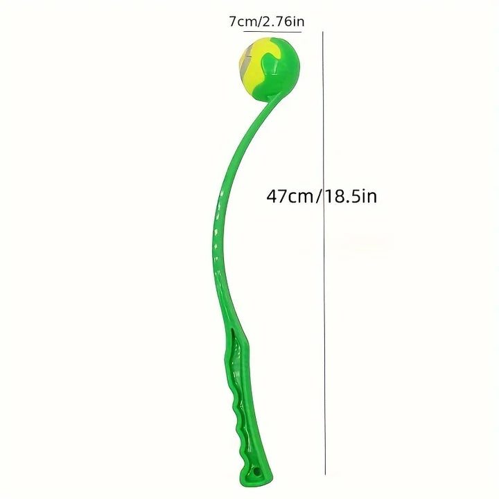 Pet Tennis Ball Launcher – Outdoor Dog Training & Play Thrower