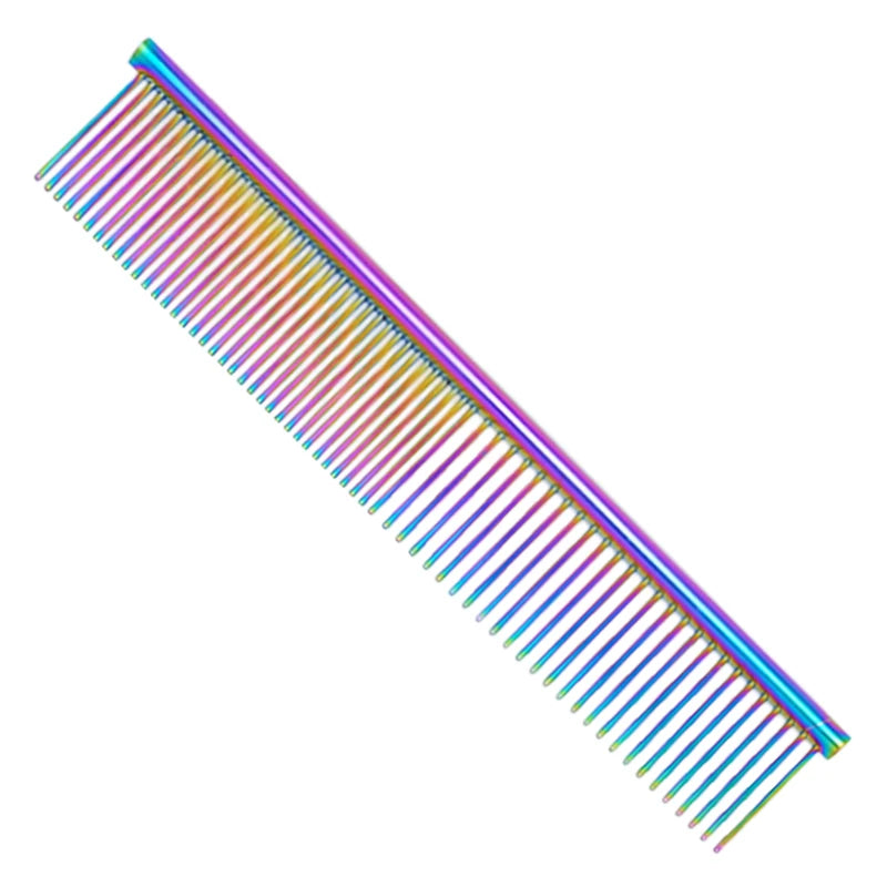 Meisha Stainless Steel Pet Grooming Comb – Professional Deshedding Brush for Dogs & Cats