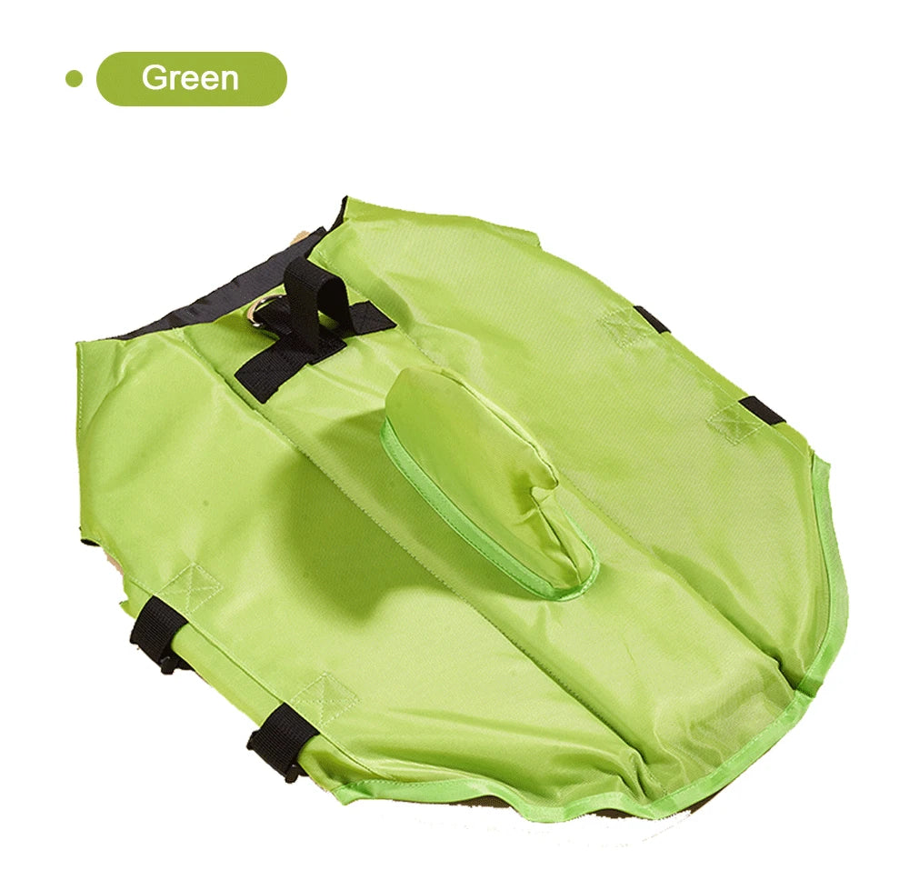 🦈 Shark Dog Life Jacket – Buoyant Safety Swim Vest with Handle for Small to Large Dogs