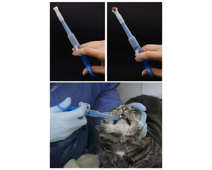 Silicone Pet Medicine Feeder – Tablet & Liquid Dispenser for Dogs & Cats