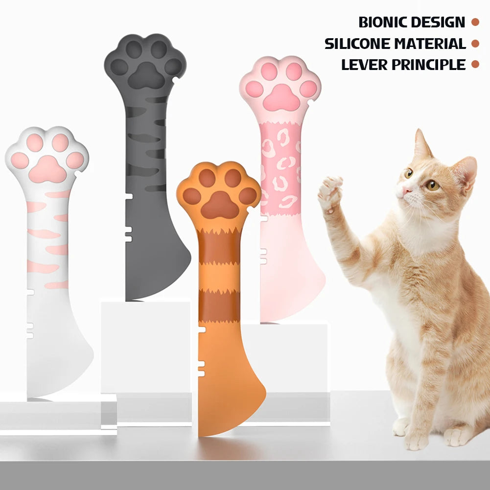 🥄 Multifunction Pet Canned Spoon – Jar Opener & Feeding Scoop for Dogs & Cats