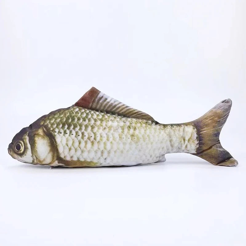 Fish Catnip Kicker Toy – Interactive & Chew-Friendly