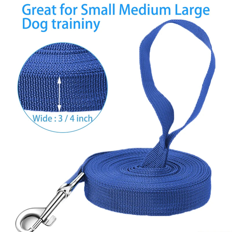 🐶 Nylon Dog Training Leash – Durable Walking & Traction Rope for Small & Large Dogs (1.5M–10M)