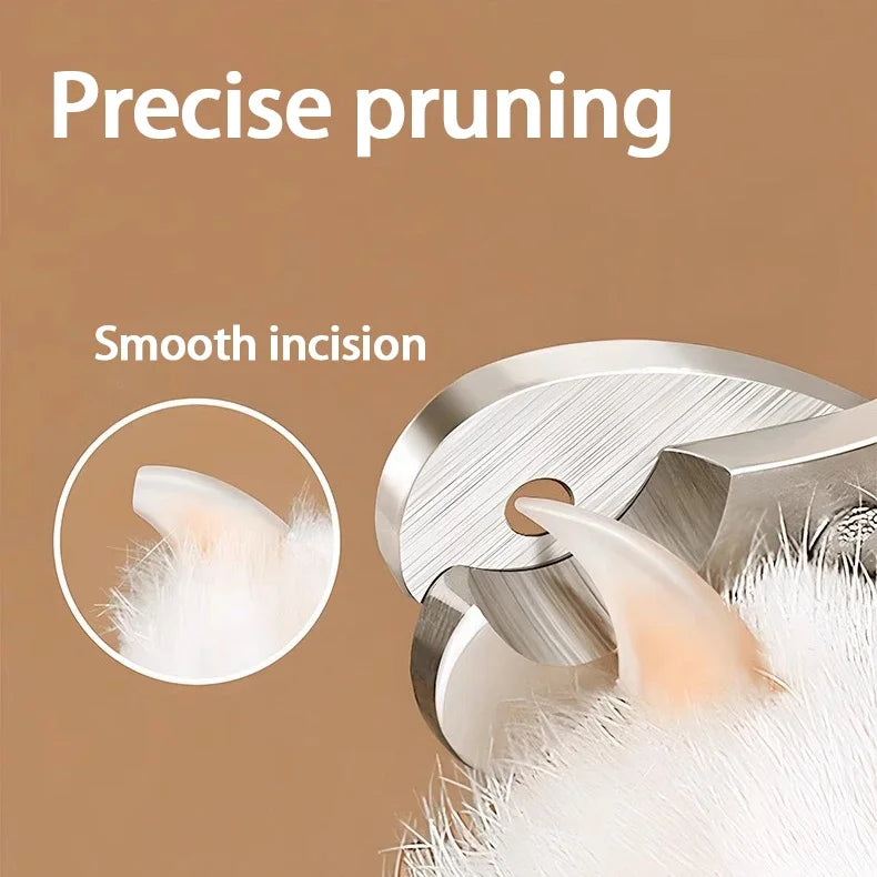 ✂️ Pet Nail Scissors – Half Moon Clipper for Cats, Dogs & Small Pets