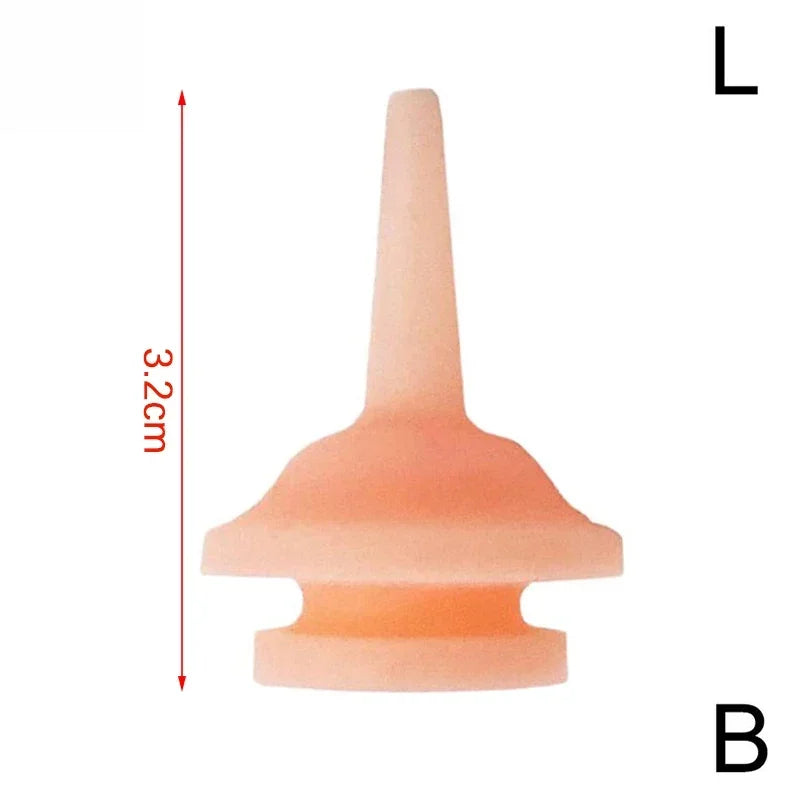 🍼 10pcs Universal Silicone Pet Feeding Nipples – Mini Pacifiers for Newborn Kittens, Puppies, Rabbits & Small Animals