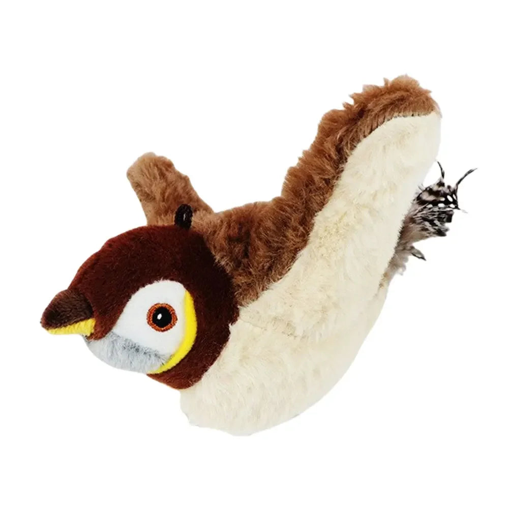 Remote Control Fluttering Sparrow Cat Toy – Realistic Bird Movements for Interactive Play