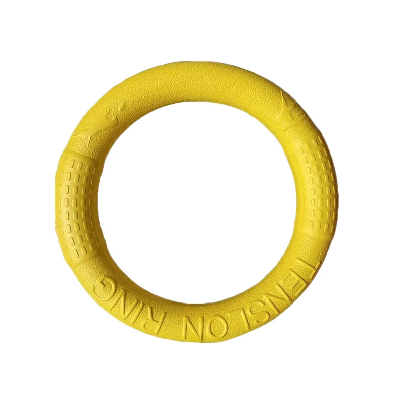 TPR Flying Disk Dog Toy – Anti-Bite Training Ring & Floating Puller 🥏🐶