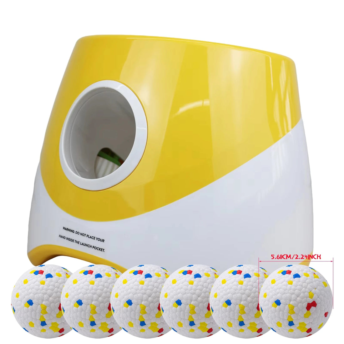 🎾 Dog Ball Thrower Launcher – Interactive Tennis Ball Launcher for Indoor & Outdoor Play