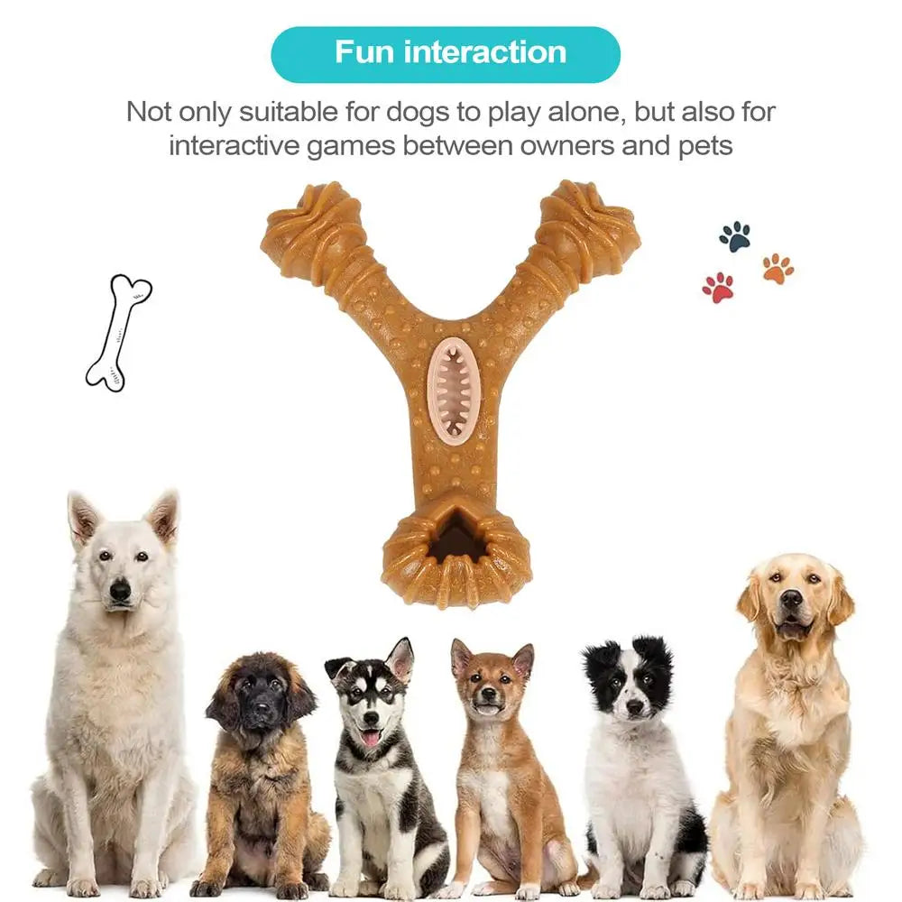 Dog Treat Dispensing Chew Toy – Bite-Resistant Food Dispenser 🐾🍖
