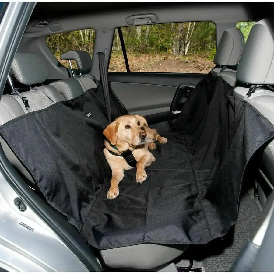 Waterproof Car Rear Seat Cover for Dogs – Hammock Travel Mat & Pet Protector for Car, Truck, SUV