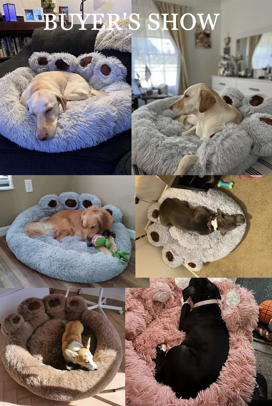 Plush Pet Dog Sofa Bed – Washable Warm Kennel for Small & Large Dogs and Cats