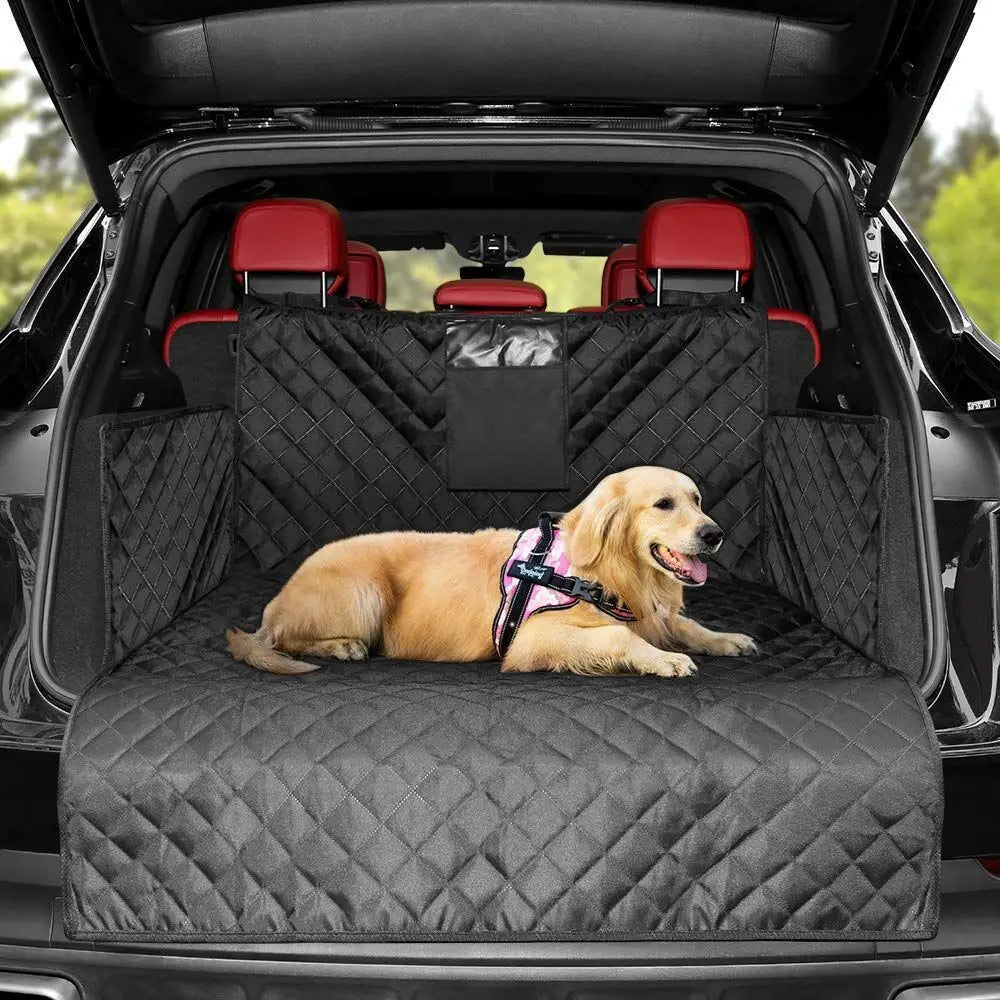 Waterproof Dog Car Seat Cover – Wear-Resistant Pet Carrier Liner for SUV, Easy Install & Durable Protection