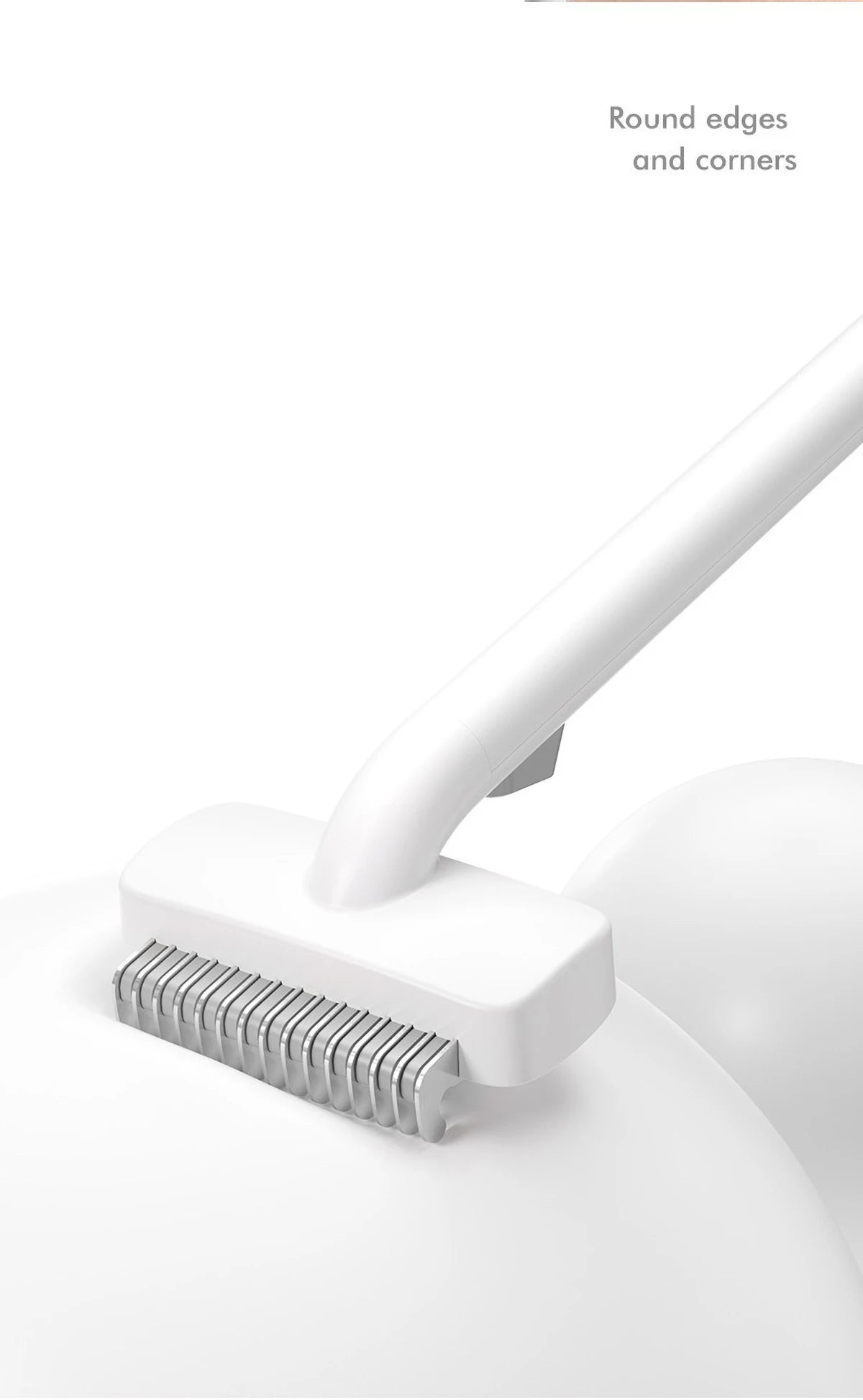 🐾 Stainless Steel Pet Comb with Rounded Knife Head – Gentle Grooming Tool for Dogs & Cats