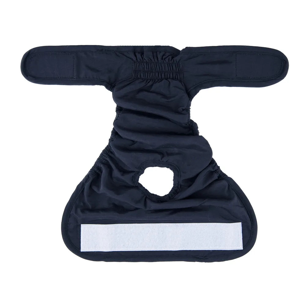 Reusable Female Dog Diapers Warps High Absorbent Doggie Puppy Nappies Adjustable Pet Panties for Small Medium Large Girl Dogs