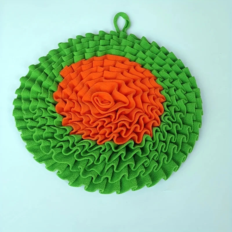 Dog Snuffle Mat – Brain-Stimulating Slow Feeder for Dogs, Anxiety Relief & Boredom Buster