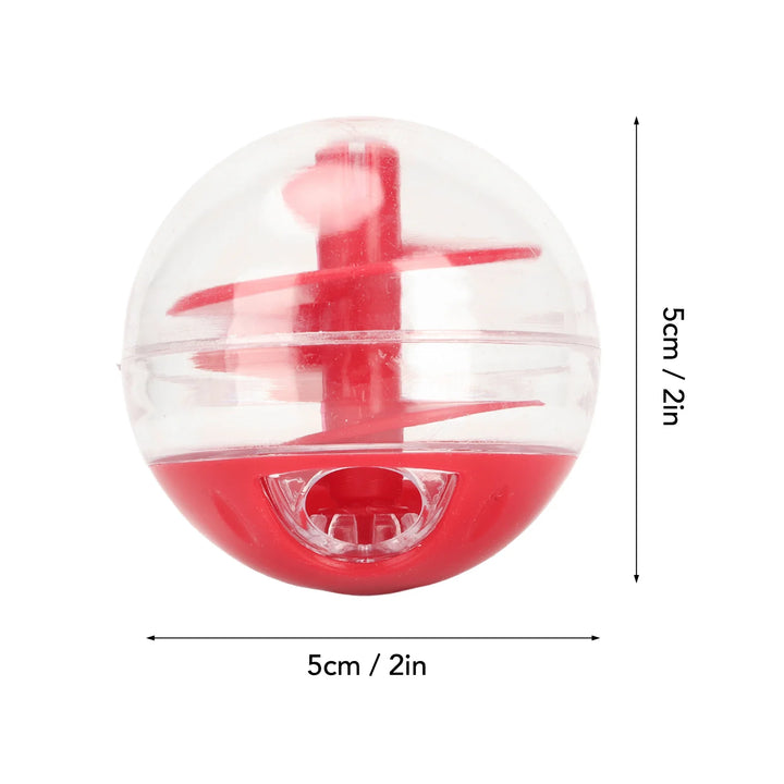 🧶 Cat Treat Dispensing Puzzle Ball – Interactive Slow Feeder Toy for Kittens