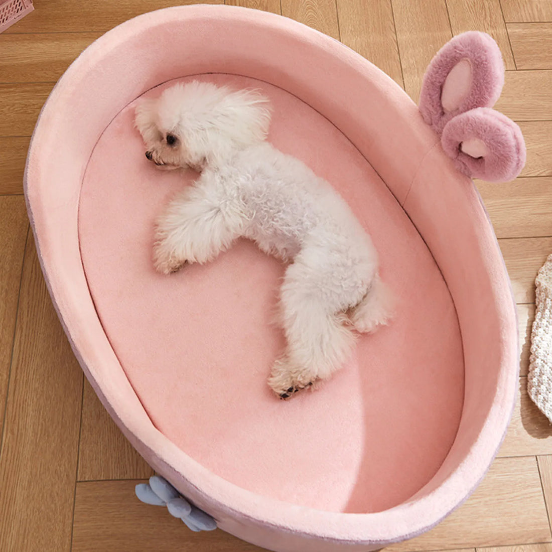 Detachable & Washable Pet Bed – Soft Comfortable Four-Season Dog & Cat Sleeping Bed