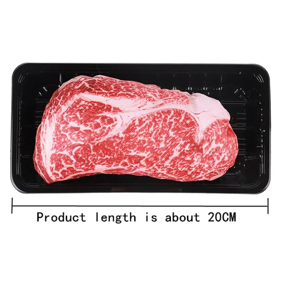 Squeaky Steak & Bone Dog Toy – Bite-Resistant Chew & Training Toy 🍖🐾