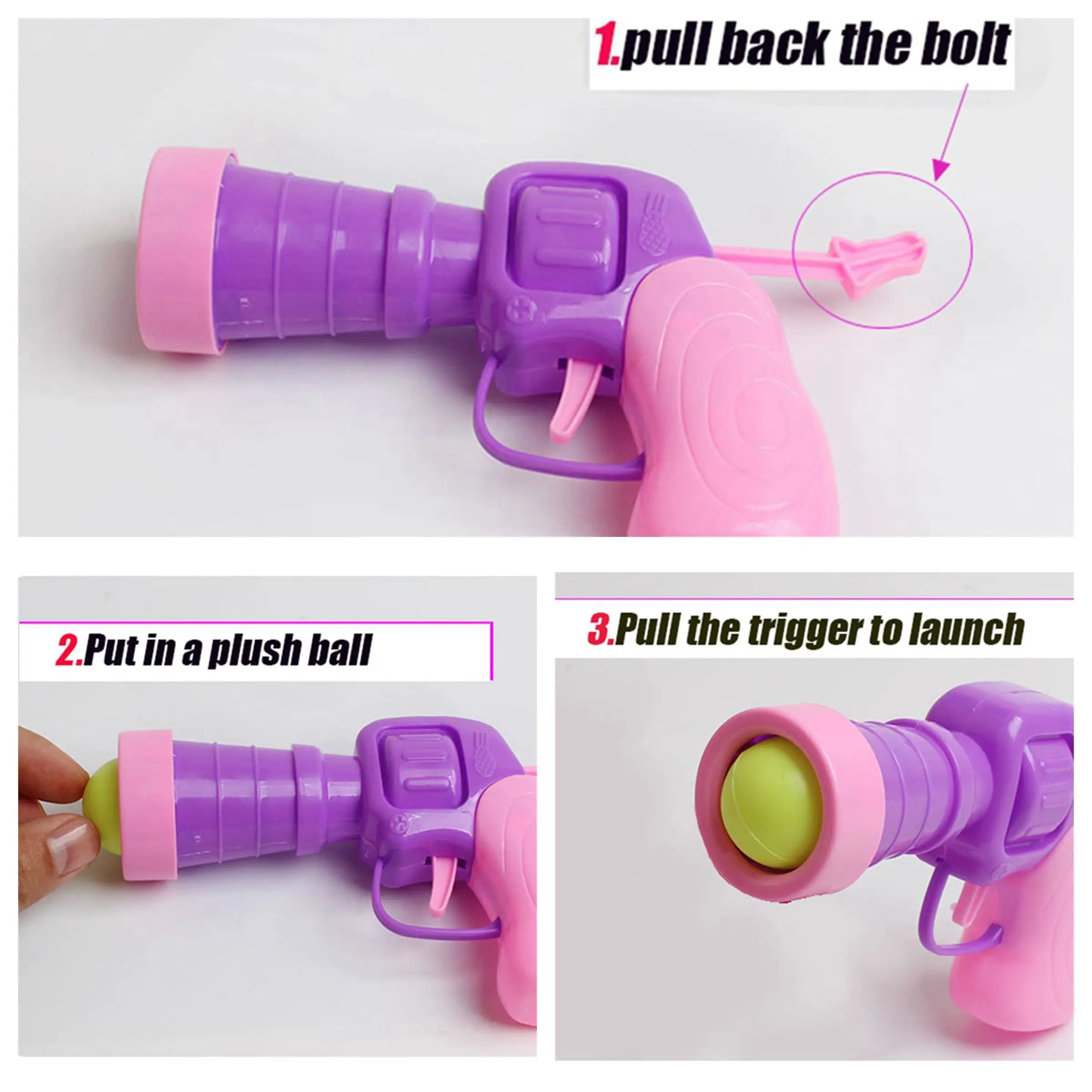 Interactive EVA Ball Launcher Set for Cats & Kittens – Continuous Shooting Pet Toy
