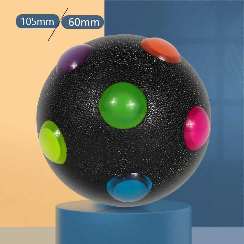 LED Glowing Ball Toy – Flashing Light Ball for Pets & Kids