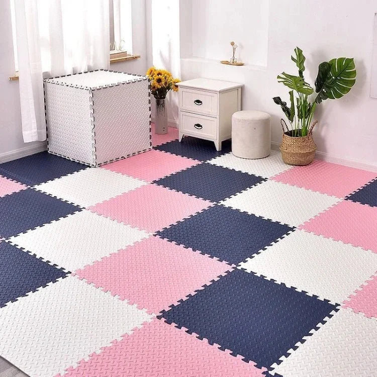 8–16pcs Baby Puzzle Foam Play Mat – Interlocking Educational Floor Carpet for Kids & Toddlers, 30x30cm EVA Foam
