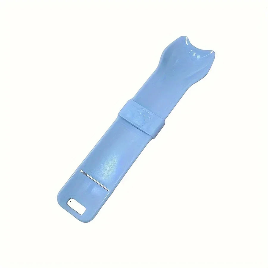 🐾 Cat Strip Squeeze Spoon Feeder – Perfect for Lickable Wet Treats!