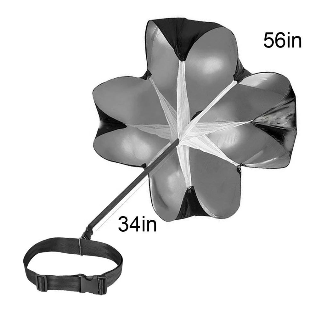 Agility Speed Ladder Nylon Straps Marking Discs Exerciser Resistance Drag Parachutes Sports Running Warm-Up Training Ladder Tool