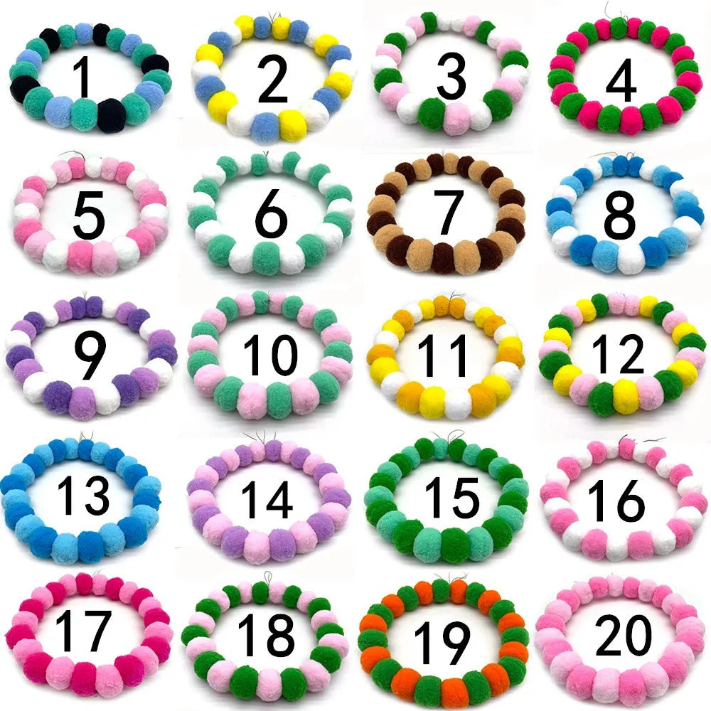 Dog Bow Tie & Necklace Set 🌈 30pcs Pet Grooming Accessories