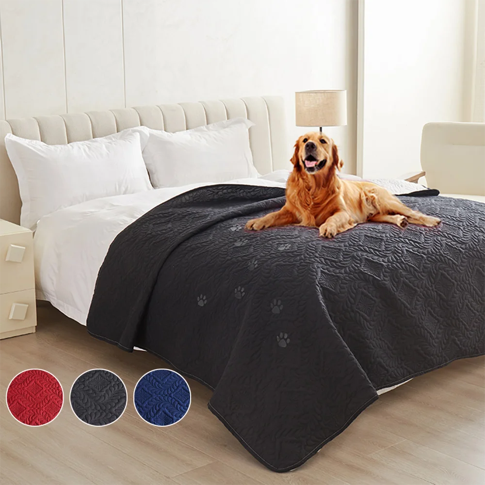 Anti-Leaking & Non-Slip Dog Bed Cover:
