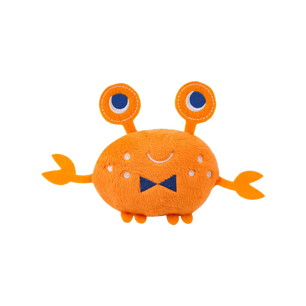 🐶 1Pc Pet Toys Fruit & Animal Cartoon Plush Squeaky Toy 🍓🐾