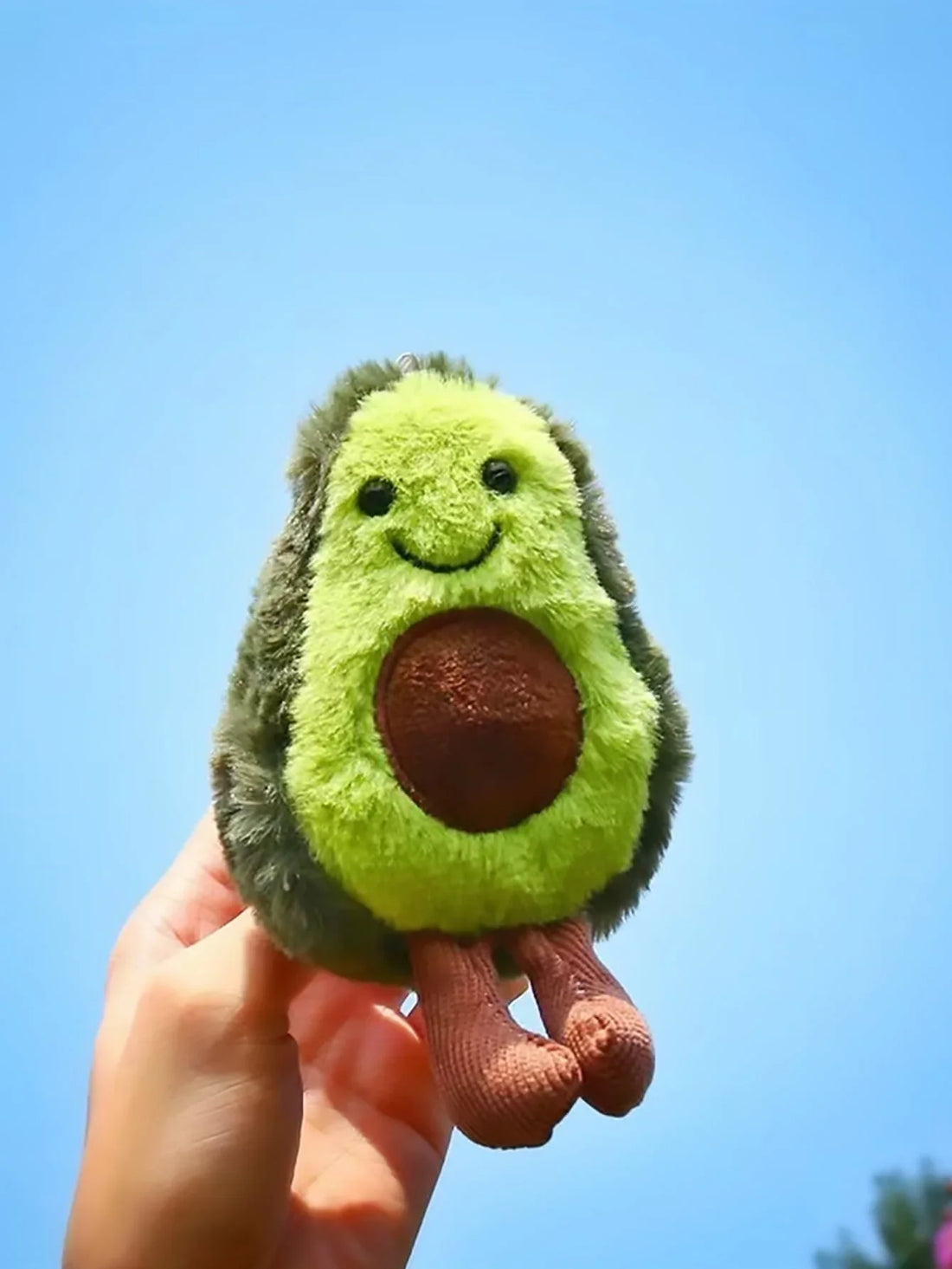 🥑 Funny Avocado Cat & Dog Plush Toy – Cute Pet Companion & Backpack Charm 🐾💚