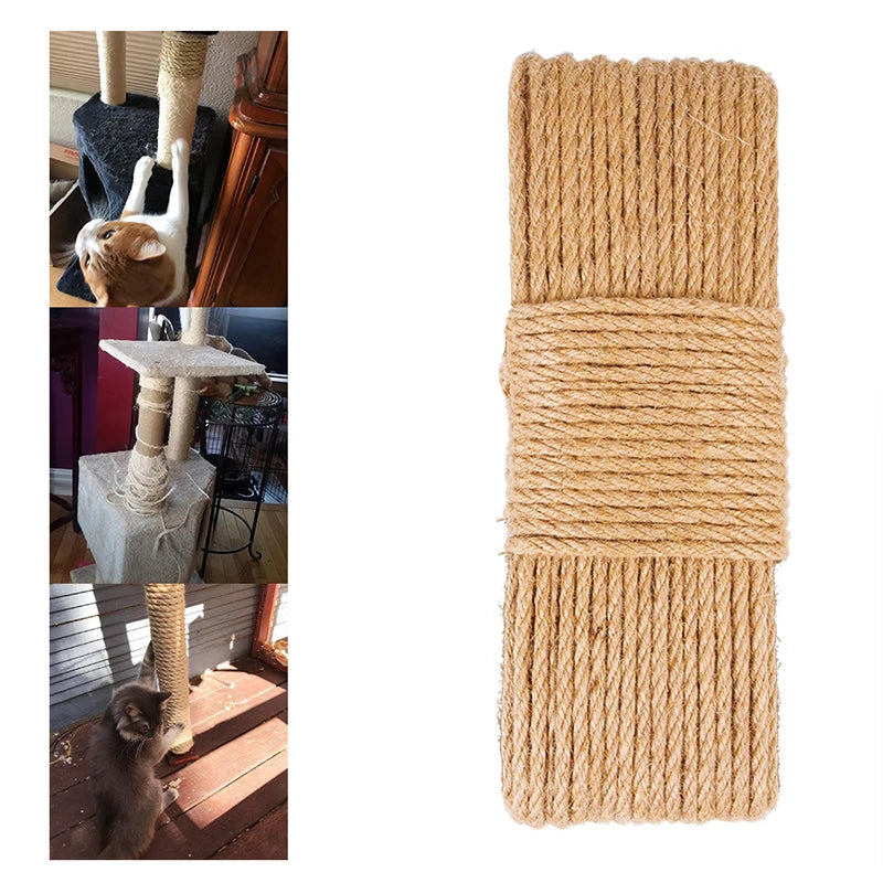 🐾 Sisal Rope for Cat Trees & Scratching Posts – DIY Climbing Frame Replacement