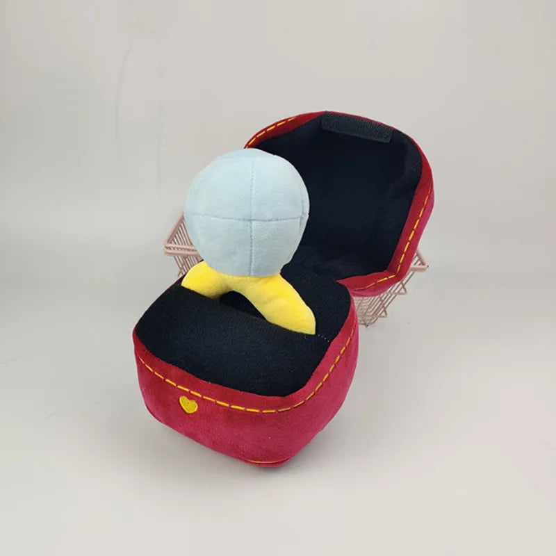 Big Diamond & Ring Box Plush Dog Toy – Cute Creative Engagement Ring Set for Dogs & Puppies