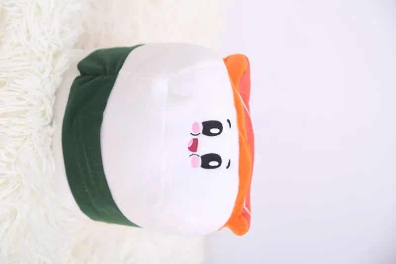 🍣 Sushi Cat Toys – Fluffy Sushi Roll Pillow for Kittens & Cats 🐾💤