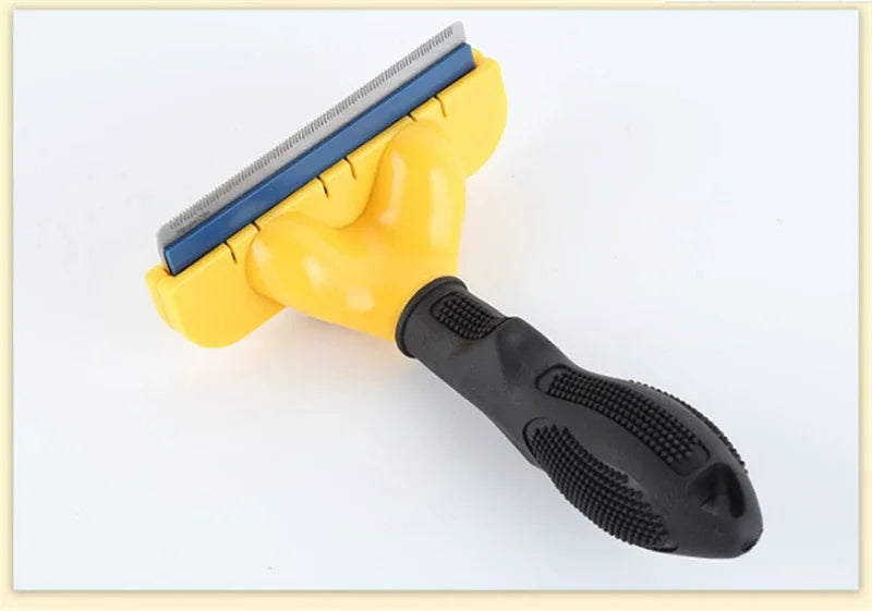 🐶 Dogs & Cats Hair Shedding Massage Comb – Pet Grooming Brush for Hair Removal & Massage