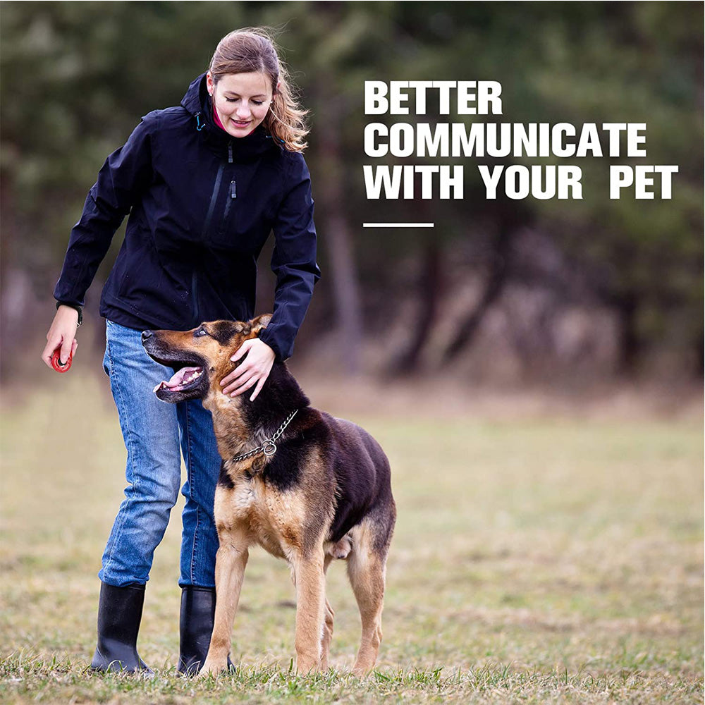 2-Pack Dog Training Clicker with Wrist Strap – Lightweight, Durable, Easy-to-Use Pet Clicker for Dogs, Cats, Birds & Horses