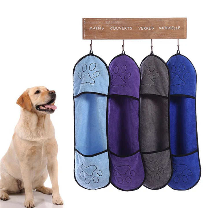 🛁 Pet Quick Dry Bath Towel Robe – Soft & Super Absorbent 🐾