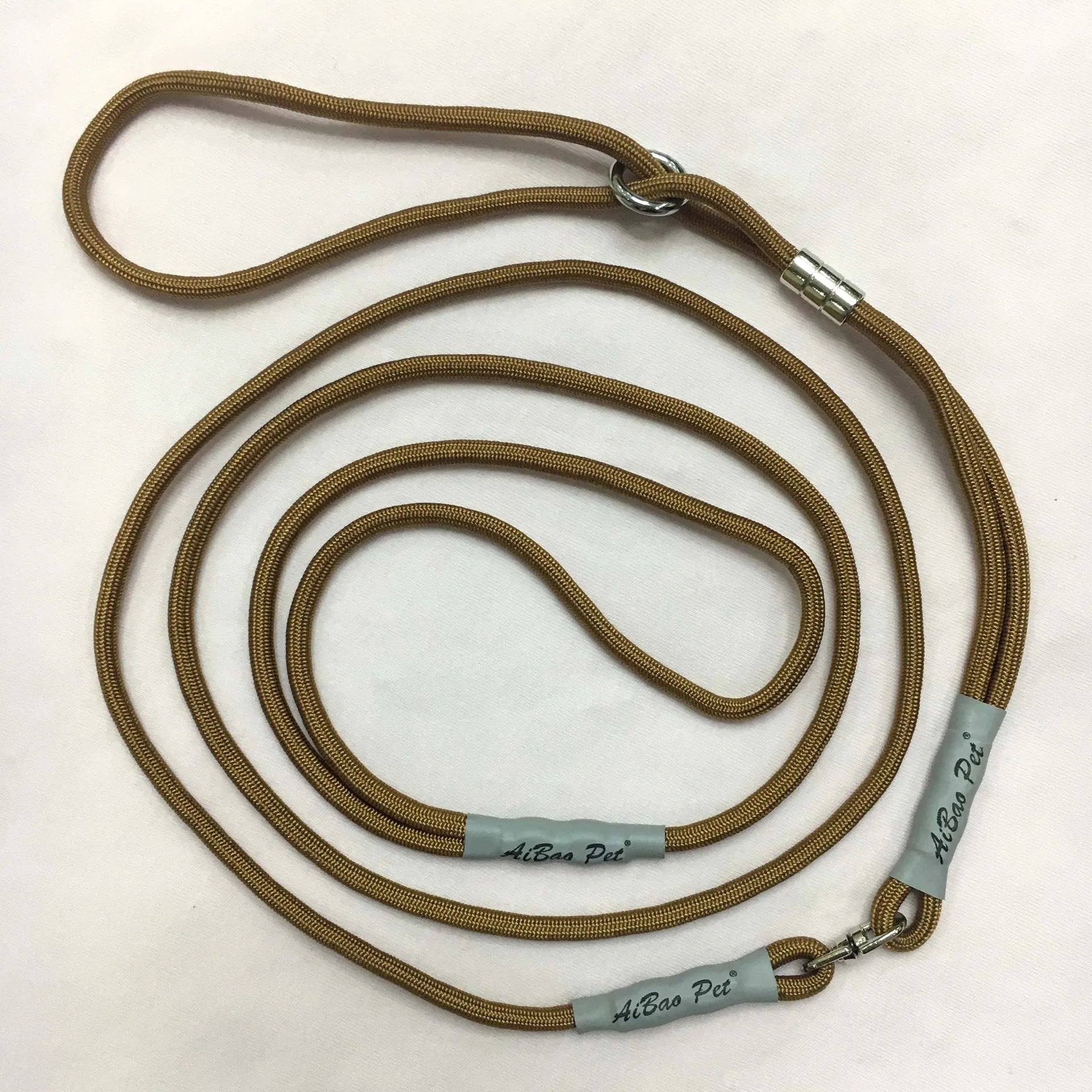 Adjustable Nylon Dog Leash with Padded Handle – Breakaway Pull-Resistant Lead for Dogs & Cats