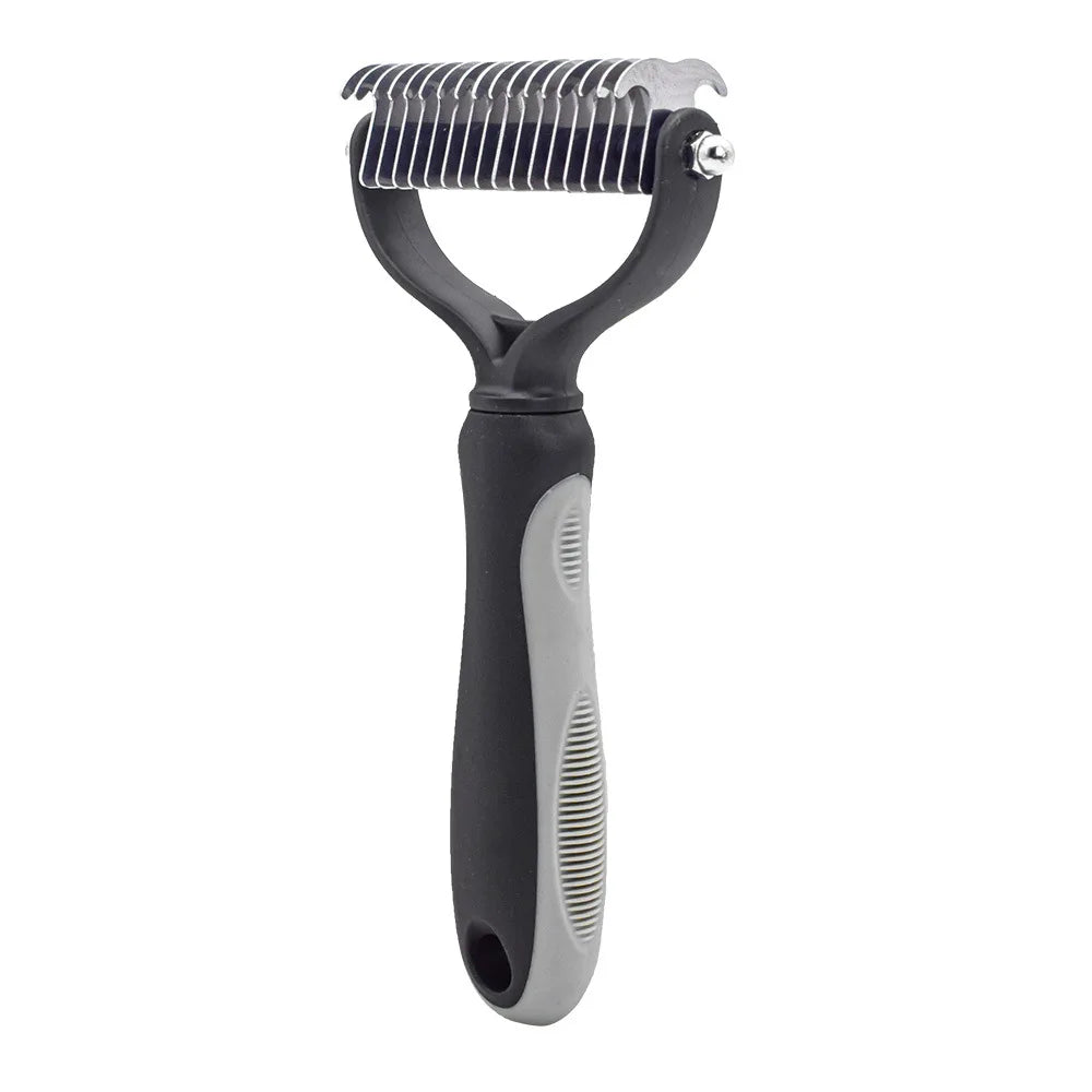 All-in-One Dog & Cat Hair Remover Brush – Grooming Comb for Long, Short & Curly Hair
