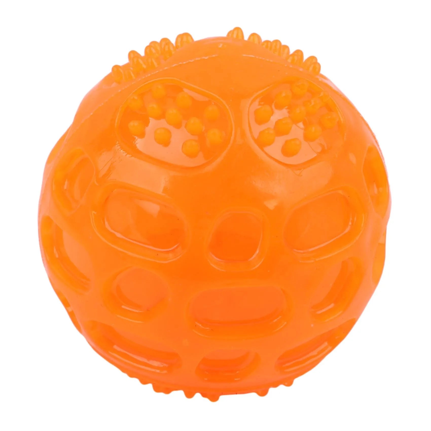 Waterproof Squeaky Dog Ball – Bite-Resistant Chew & Training Toy ⚽🐾