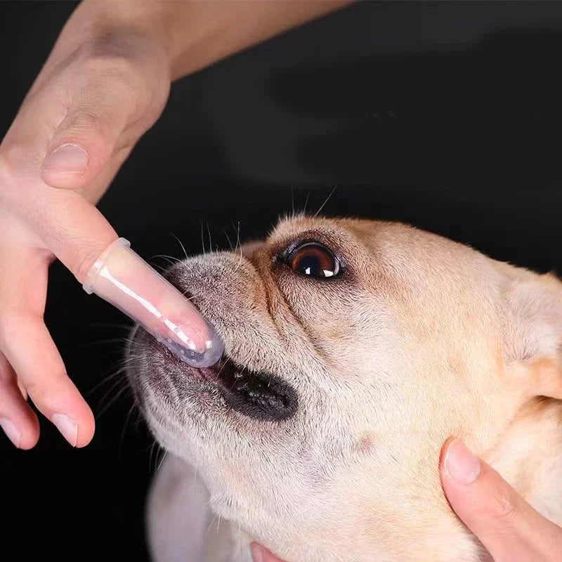 Silicone Soft Pet Finger Cuff Toothbrush