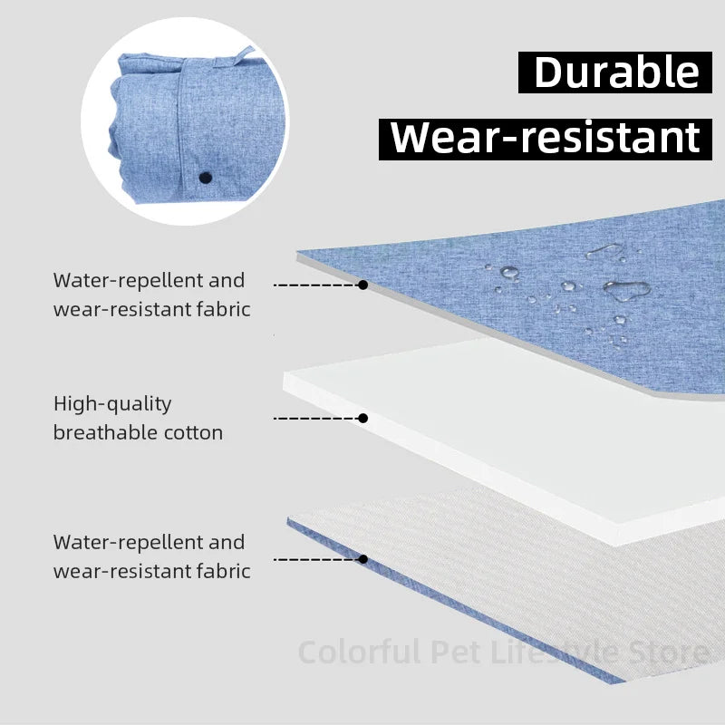 Waterproof Foldable Pet Mat – Portable Dog Bed Blanket for Outdoor & Indoor Use