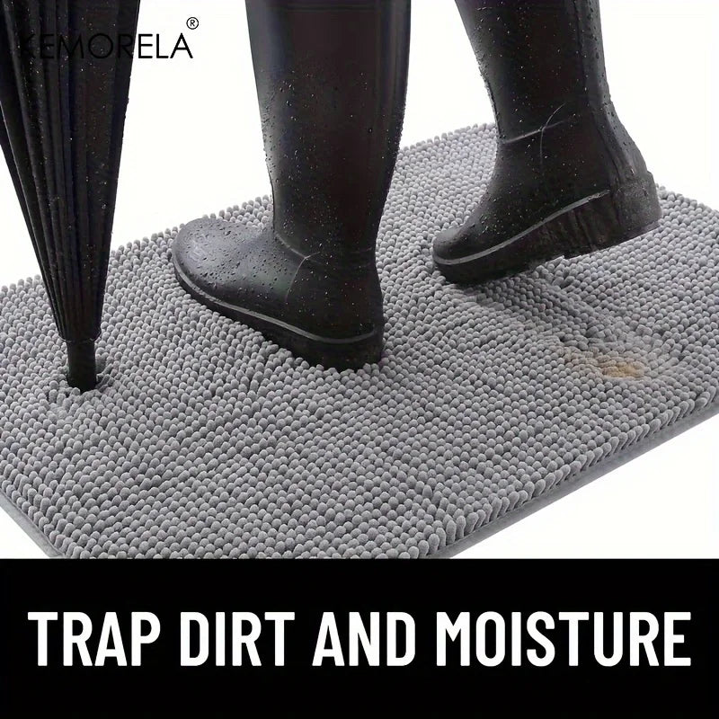 Super Absorbent Dog Mud Mat – Quick-Dry Microfiber Entry Rug with Non-Slip Backing, Washable & Easy to Clean