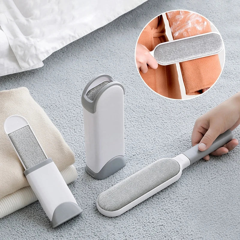 Reusable Pet Hair & Lint Remover 🐾 Manual Cleaning Brush