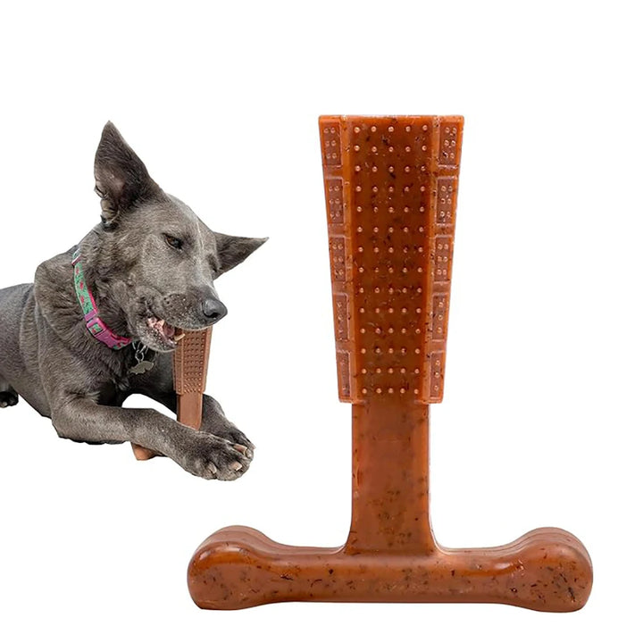 Durable Dog Chew Toys – Oral Care Teething Toy for Puppies & Mild Chewers, Teeth Cleaning Dental Toy