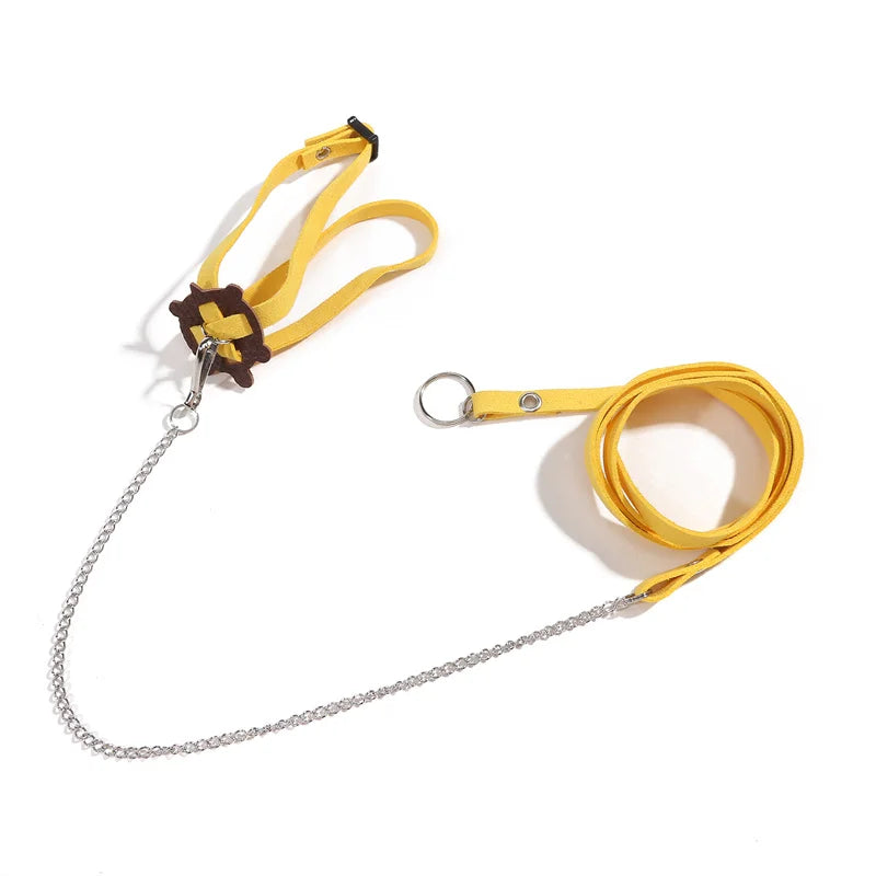 Adjustable Turtle Leash Harness – Outdoor Safety Traction Rope for Small Reptile Pets